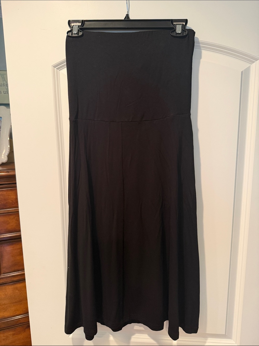 Banana Republic Black Strapless Dress